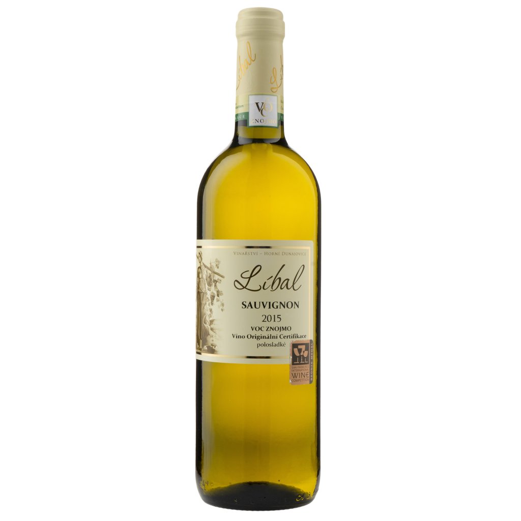 Sauvignon 2015, polosladké, Vinárstvo Líbal