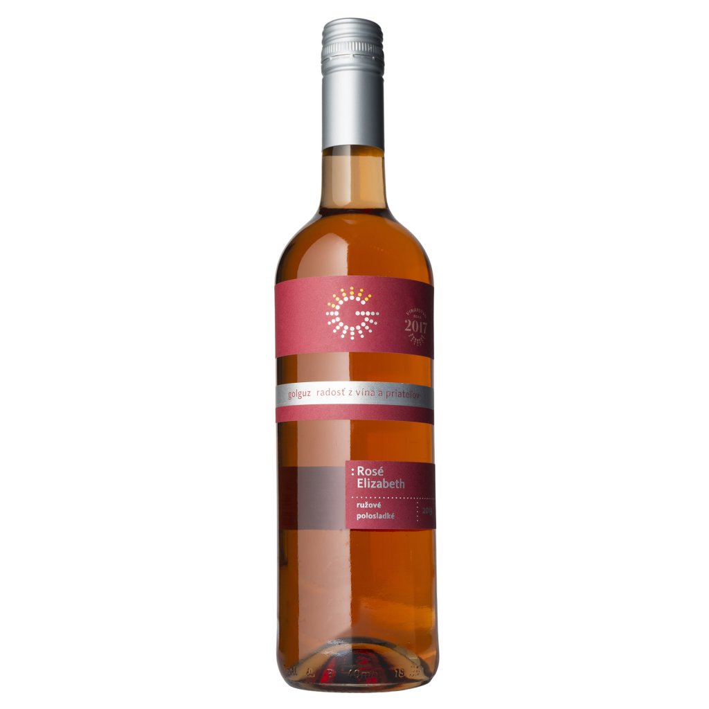 Rosé Elizabeth 2019, polosladké, Vinárstvo GOLGUZ