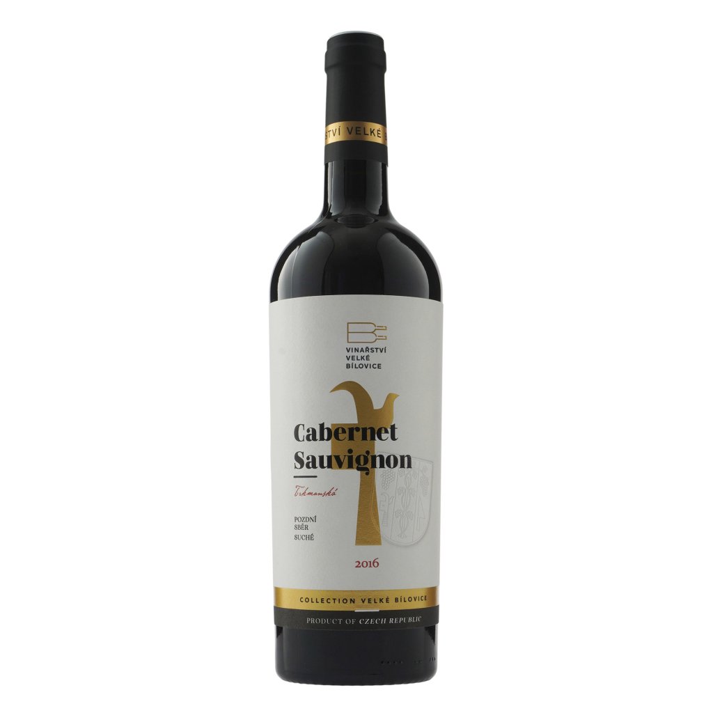 Cabernet Sauvignon 2016, suché, Vinařství Velké Bílovice