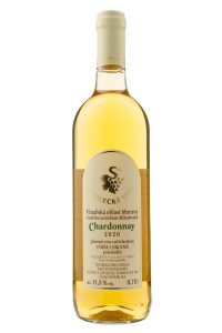 Chardonnay 2020, polosladké, Sedlecká vína