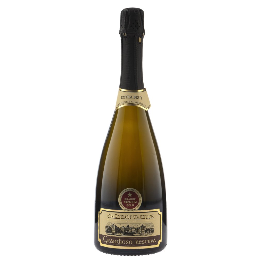 Grandioso, sekt, extra brut, Château Valtice