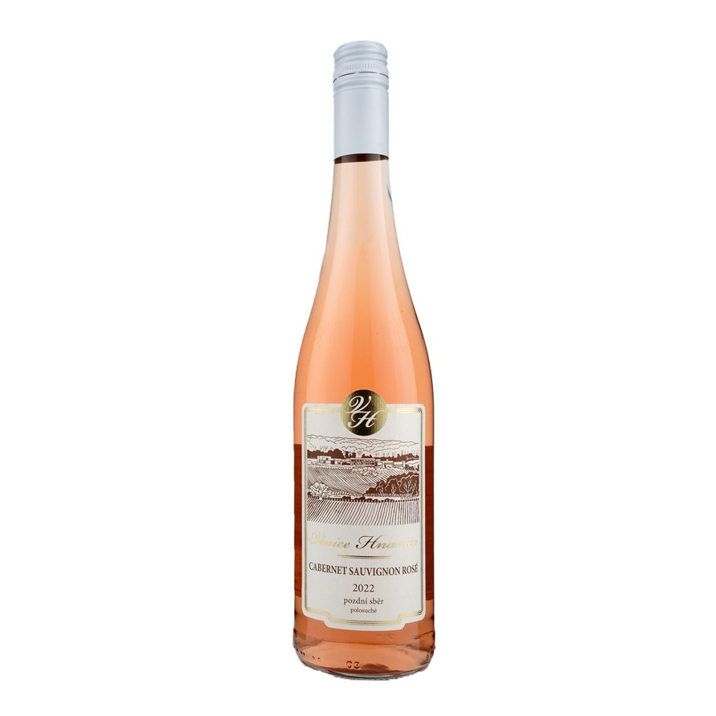 Cabernet Sauvignon rosé 2022, polosuché, Vinice Hnanice