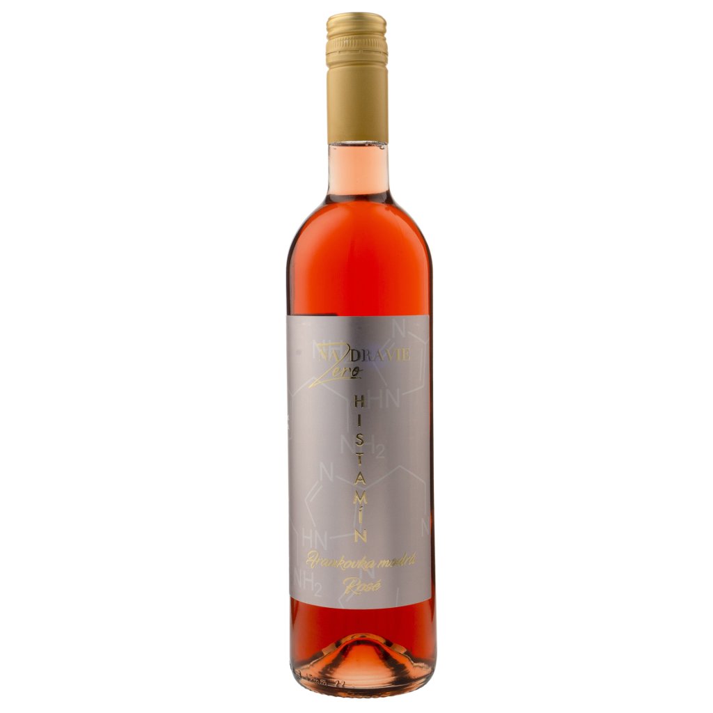 Frankovka modrá rosé 2021, polosladké, Nazdravie Zero