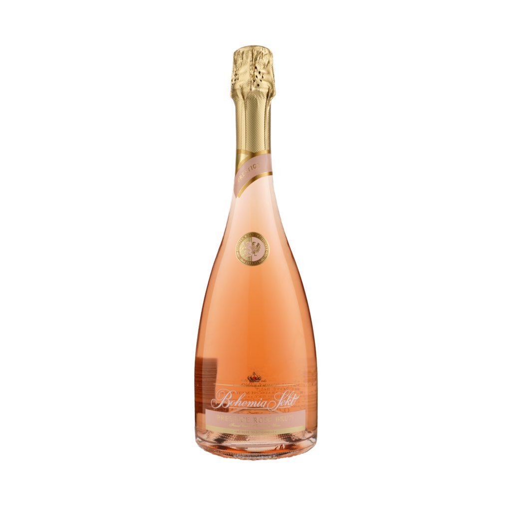 Bohemia Sekt Prestige brut rosé, suché, Bohemia sekt