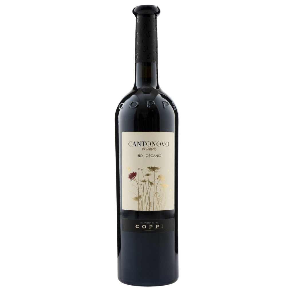 Cantonovo Primitivo IGP Puglia Organic 2015, Coppi