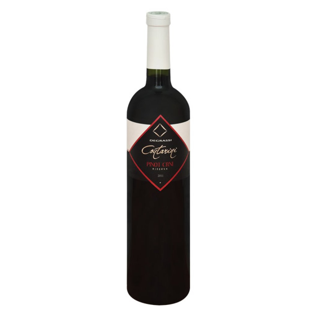 Pinot Crni Contarini rezervi 2011, polosuché, DEGRASSI