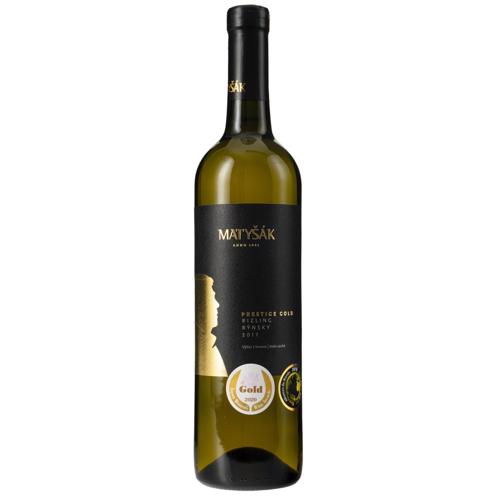 Rizling rýnsky Gold Prestige Wine Selection 2017, suché, Víno Matyšák