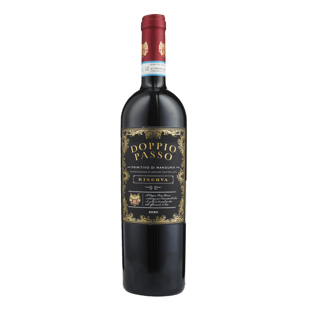 Primitivo di Mandrua Riserva, suché,   DOPPIO PASSO