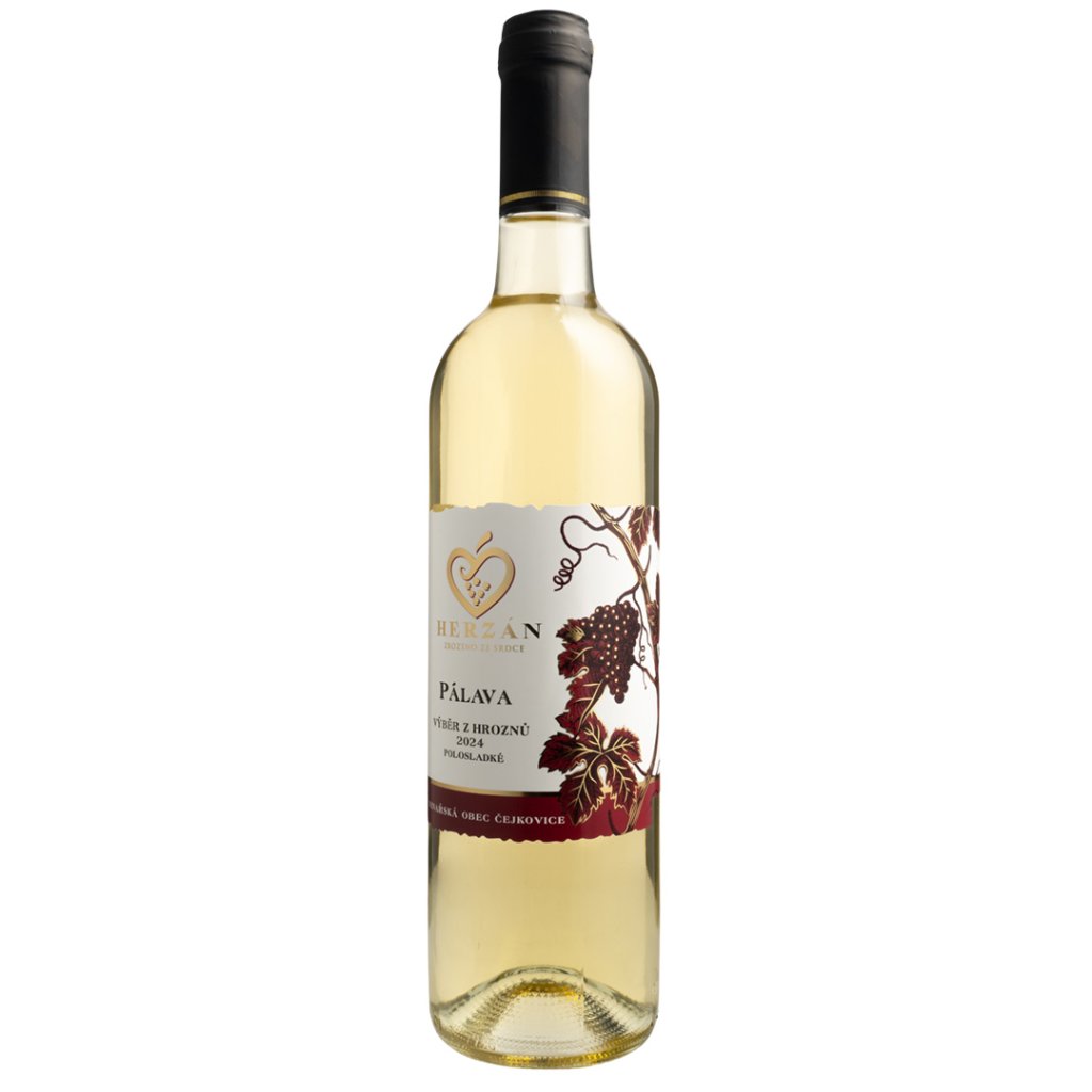 Pálava 2024, polosladké, Víno Herzán